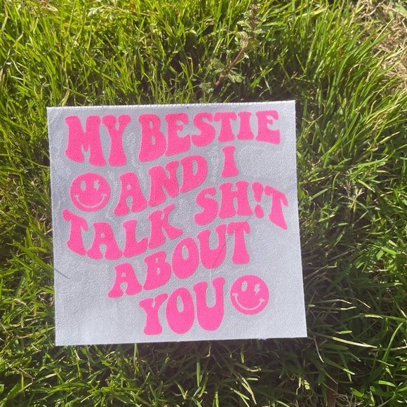 Groovy Bestie Vinyl Decal | Car Decal - Picture 3 of 8